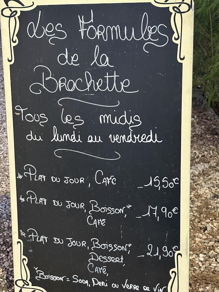 La Brochette - Menu Image 1
